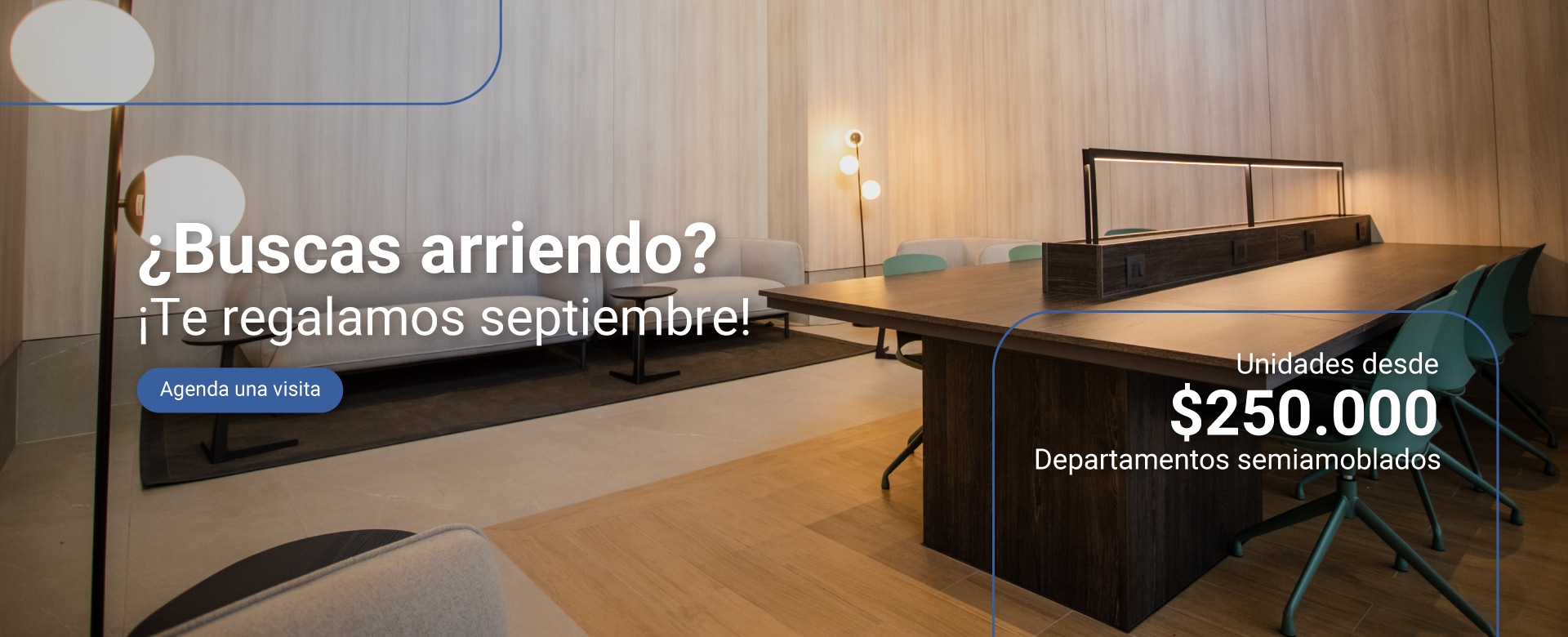 Arriendo septiembre gratis