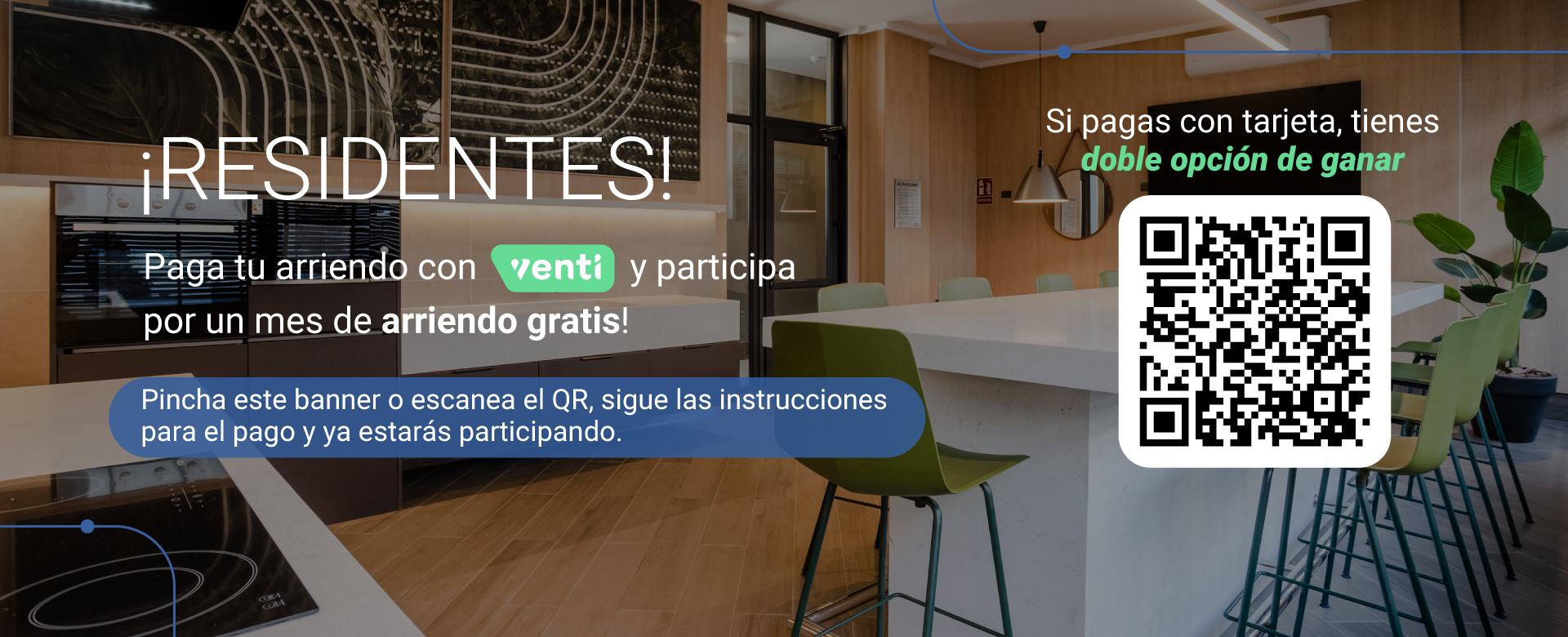 Paga con venti tu arriendo