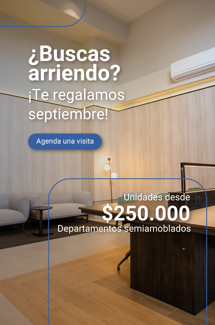 Arriendo septiembre gratis